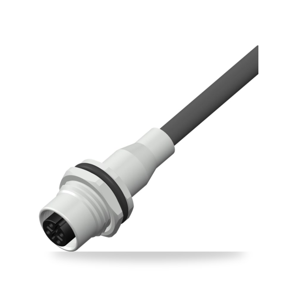 موصل دائري صناعي معتمد M12 4 أطراف RS PRO ريمكو للتوريدات الصناعية (Reemco Industrial) موديل