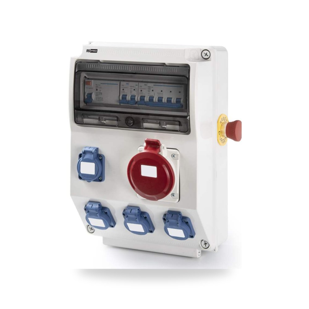موصل قدرة كهربائي صناعي 32A 400V RS PRO ريمكو للتوريدات الصناعية (Reemco Industrial) موديل
