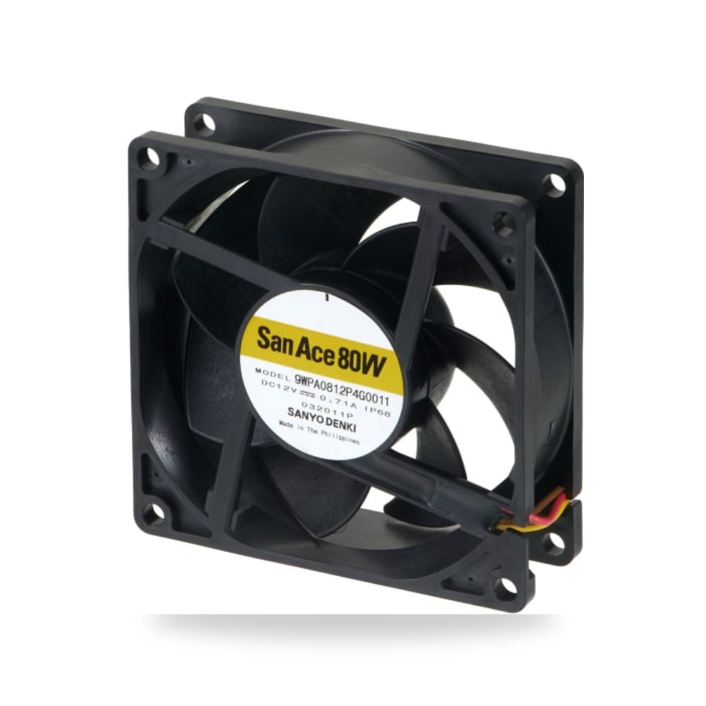 مروحة تبريد محورية للكبائن 12V DC 80 طراز B ريمكو للتوريدات الصناعية (Reemco Industrial)