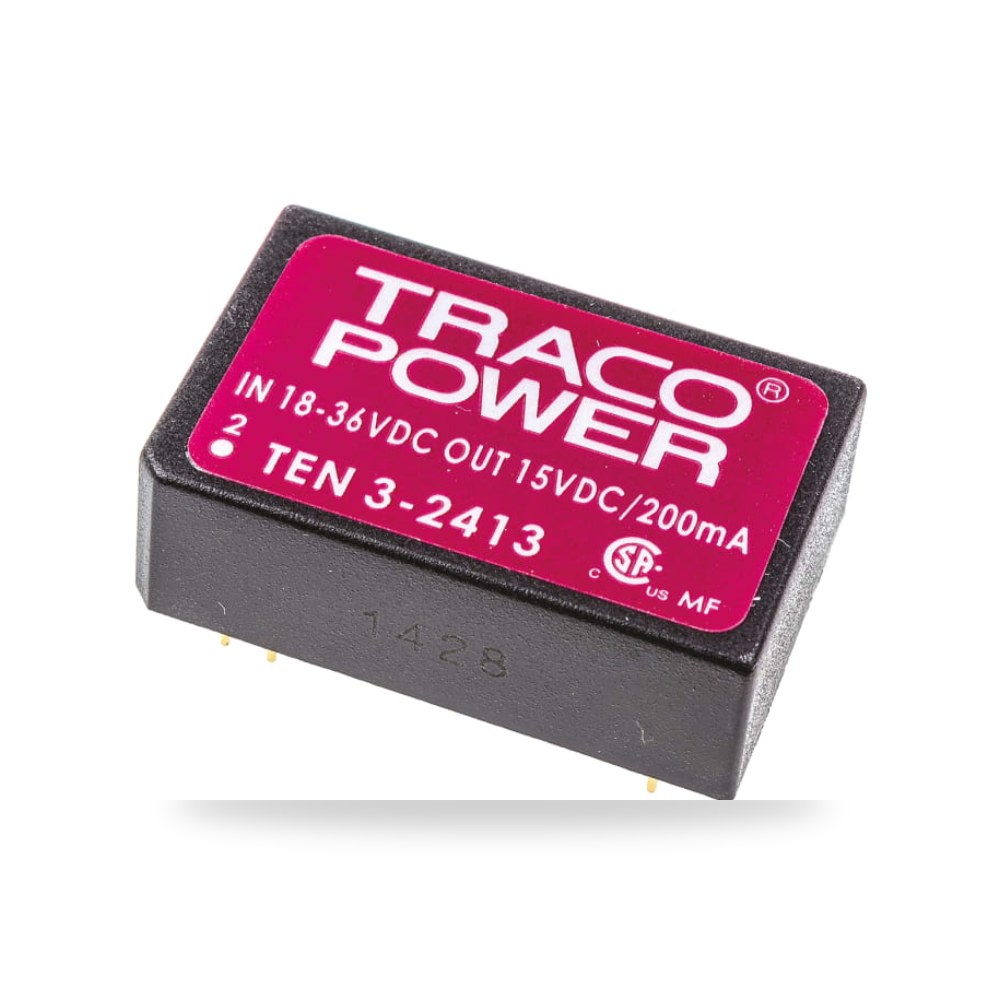 محول جهد DC DC 15 فولت 3 كفاءة تشغيلية RS PRO ريمكو للتوريدات الصناعية (Reemco Industrial)
