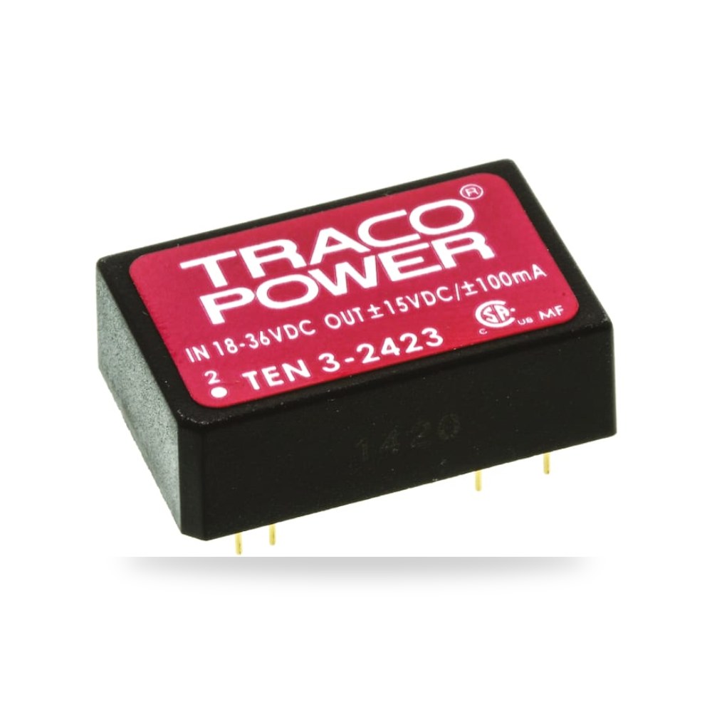 محول جهد DC DC 15 فولت 3 واط مقاوم للظروف ريمكو للتوريدات الصناعية (Reemco Industrial)
