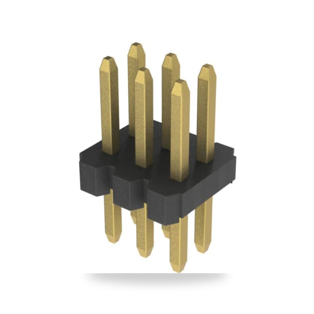 موصل وبن هيدر بوردات PCB 6 خط خطوة 1.27 مم RS ريمكو للتوريدات الصناعية (Reemco Industrial)