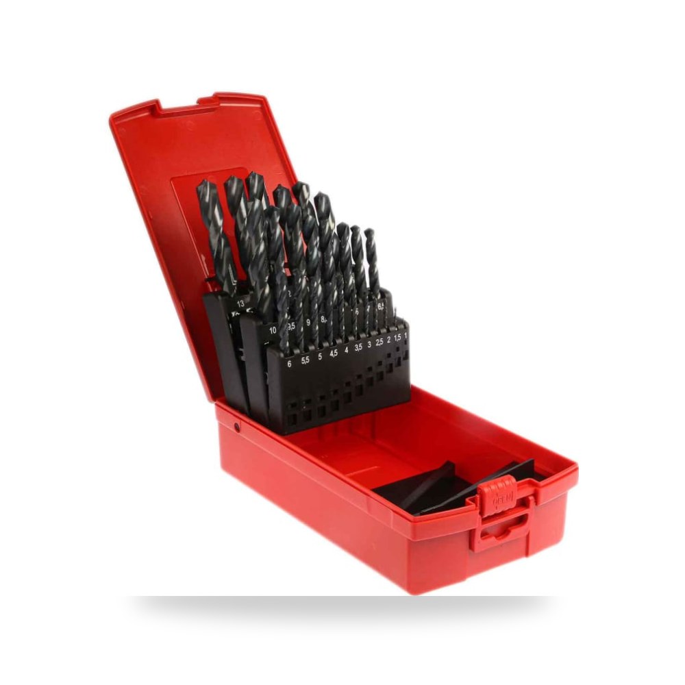 طقم بنط ثقب حلزونية HSS 25 قطعة RS PRO ريمكو للتوريدات الصناعية (Reemco Industrial) موديل