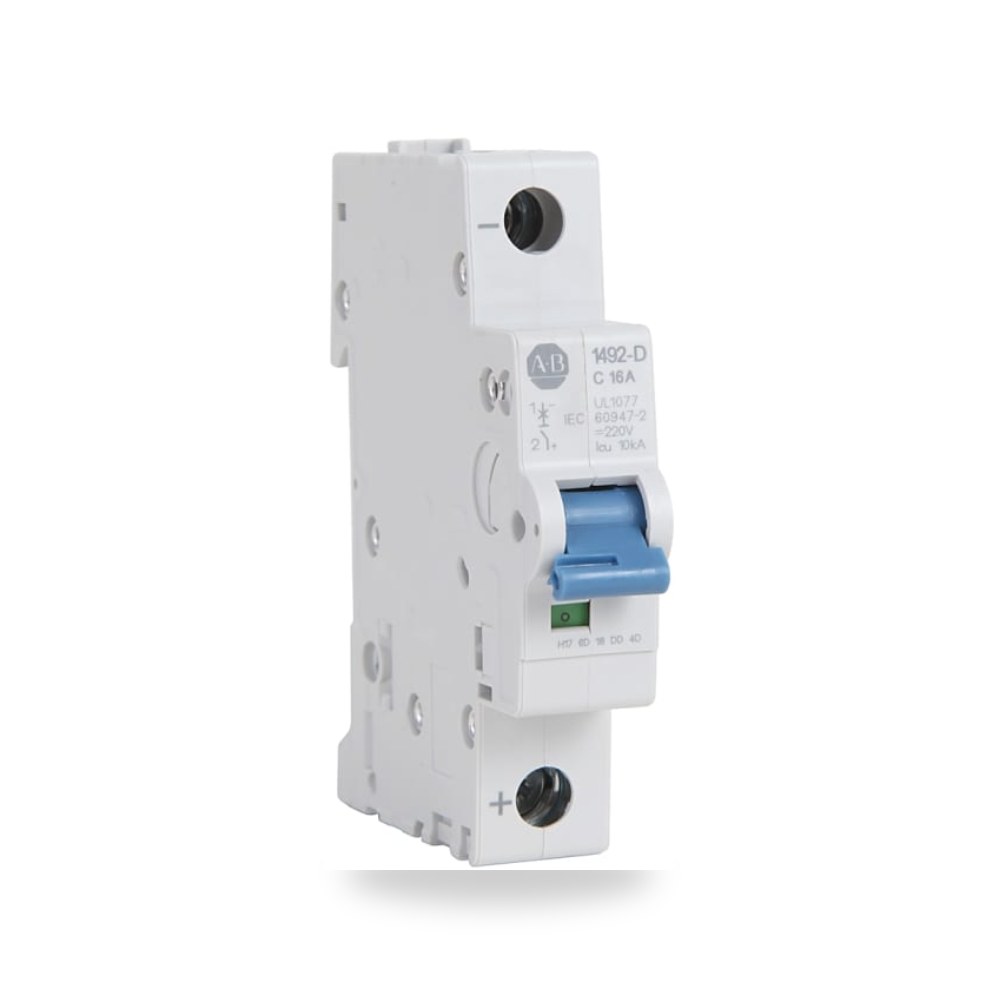 قاطع تيار أوتوماتيكي MCB أحادي 16A منحنى طراز ريمكو للتوريدات الصناعية (Reemco Industrial)