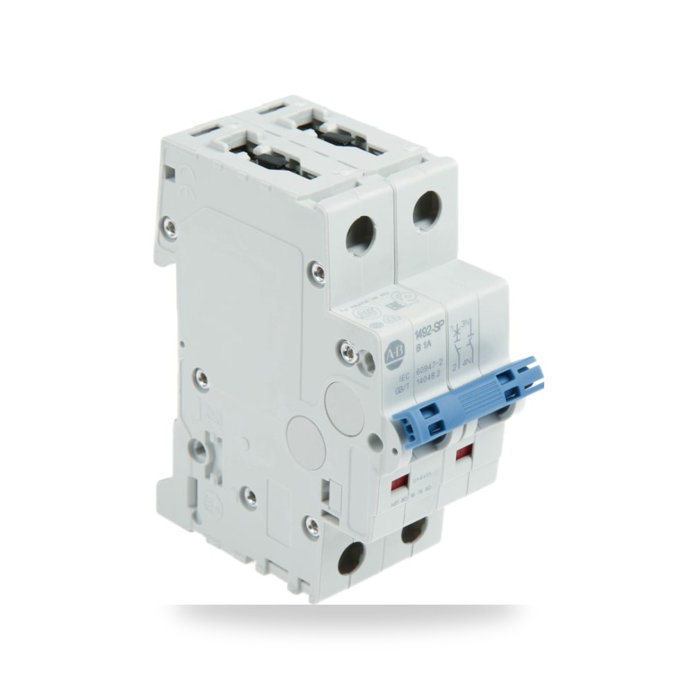قاطع تيار أوتوماتيكي MCB أحادي 1A منحنى B ريمكو للتوريدات الصناعية (Reemco Industrial)