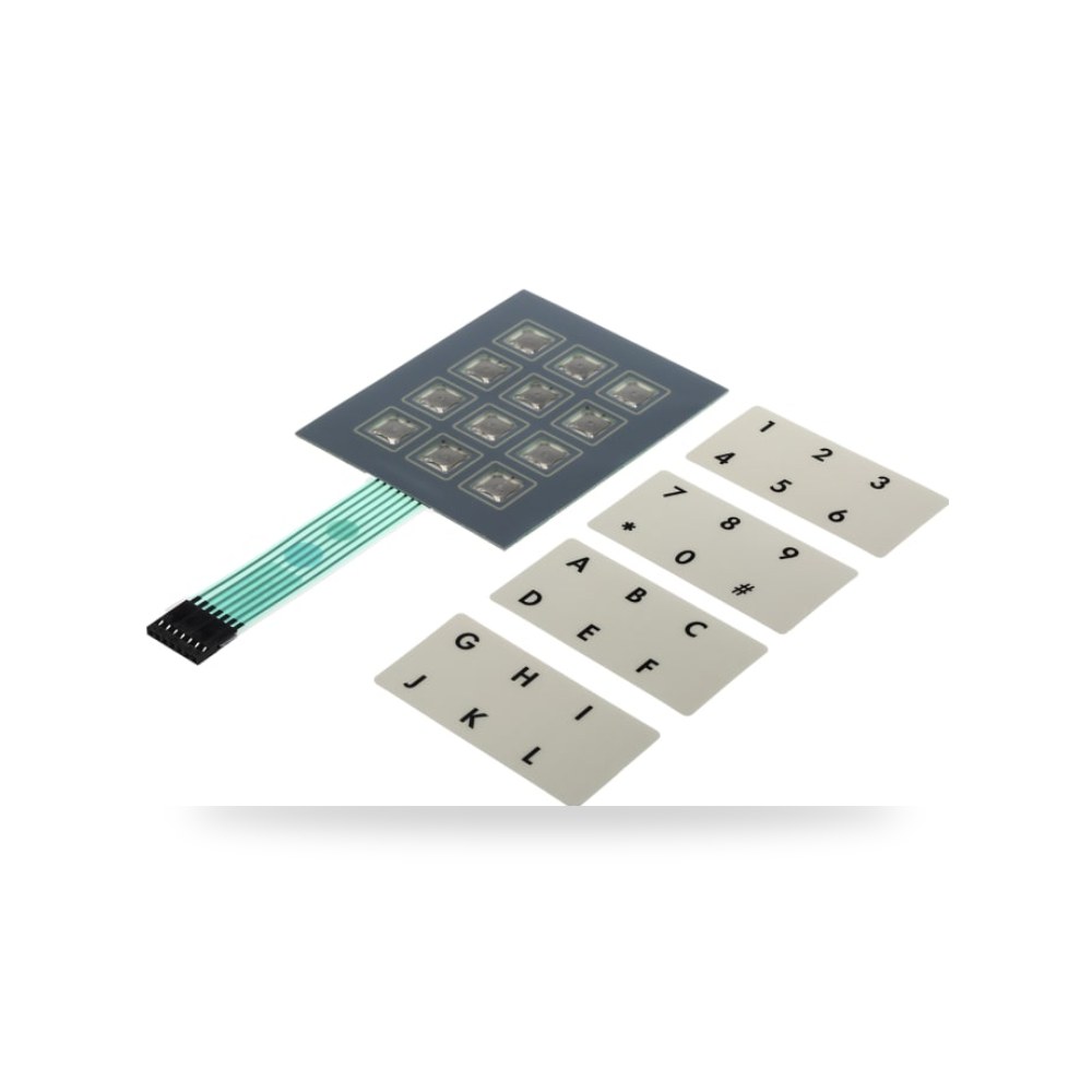 لوحة مفاتيح رقمية صناعية ميمبرين للتحكم شاق ريمكو للتوريدات الصناعية (Reemco Industrial)
