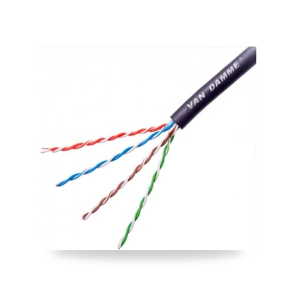 كابل شبكات إيثرنت CAT6 100 متر معتمد للمشاريع ريمكو للتوريدات الصناعية (Reemco Industrial)