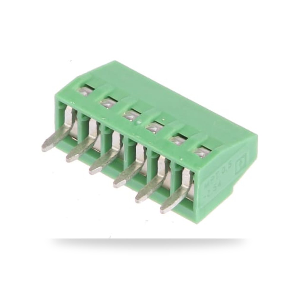روزتة وبلوك أطراف بوردات PCB 6 خط خطوة 2.54 ريمكو للتوريدات الصناعية (Reemco Industrial)