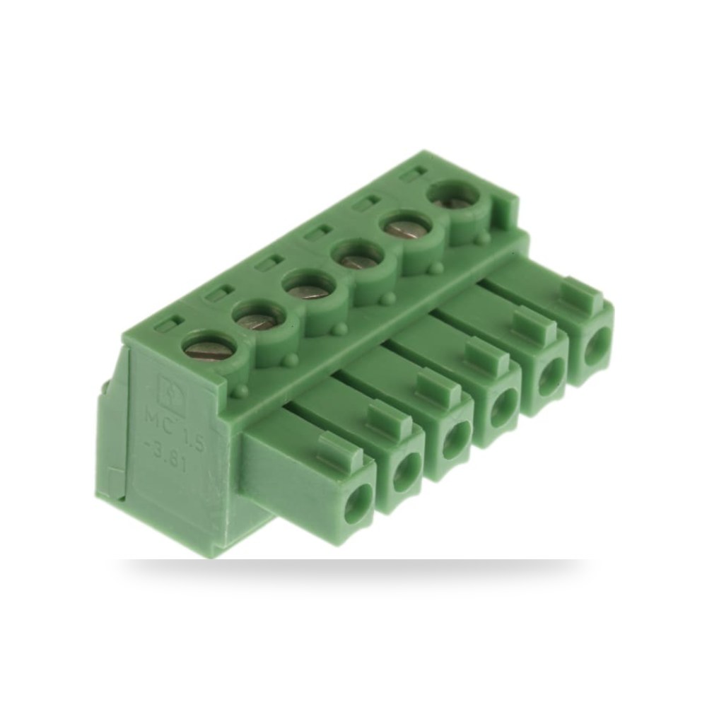 روزتة وبلوك أطراف بوردات PCB 6 خط طراز R RS ريمكو للتوريدات الصناعية (Reemco Industrial)