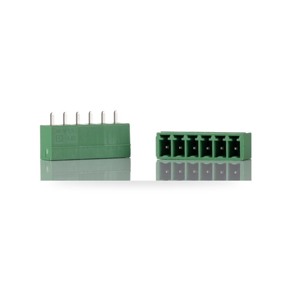 روزتة وبلوك أطراف بوردات PCB 6 خط خطوة 3.81 ريمكو للتوريدات الصناعية (Reemco Industrial)