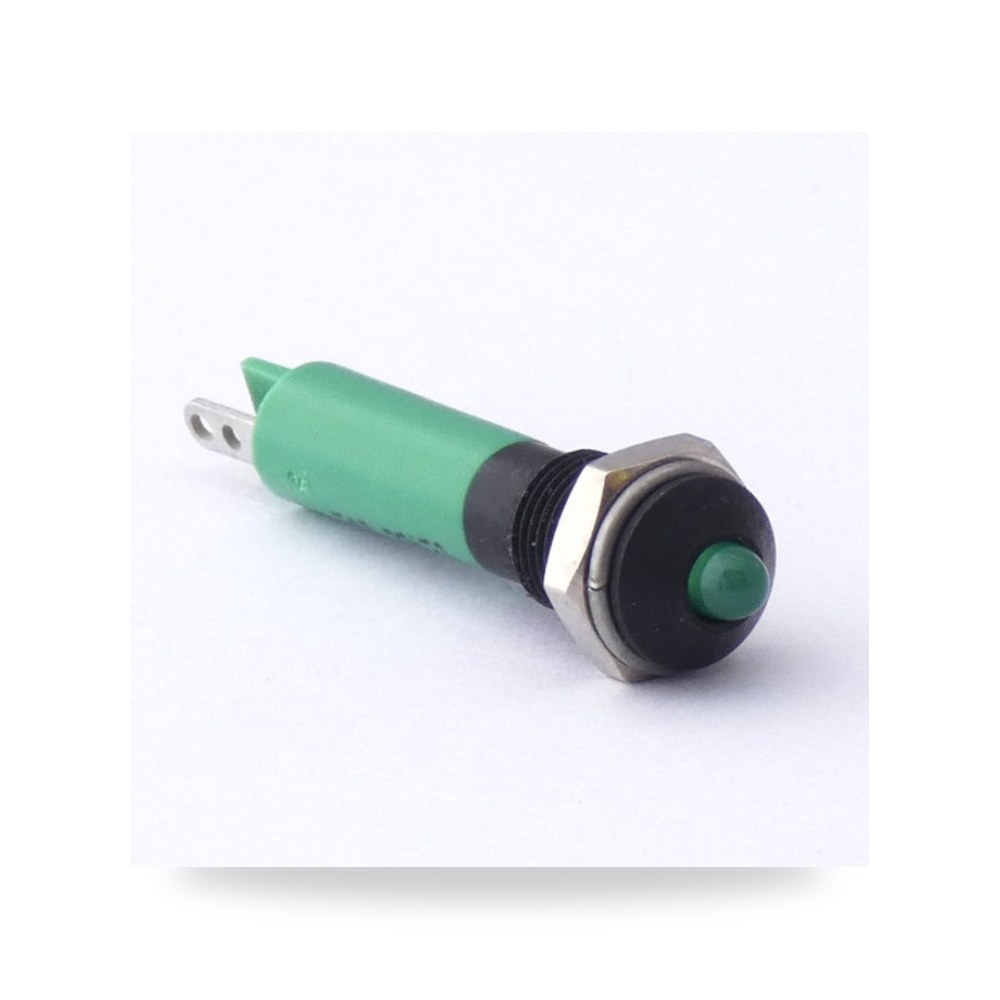 لمبة بيان وإشارة لوحات 12V أخضر 6 مم RS PRO ريمكو للتوريدات الصناعية (Reemco Industrial)