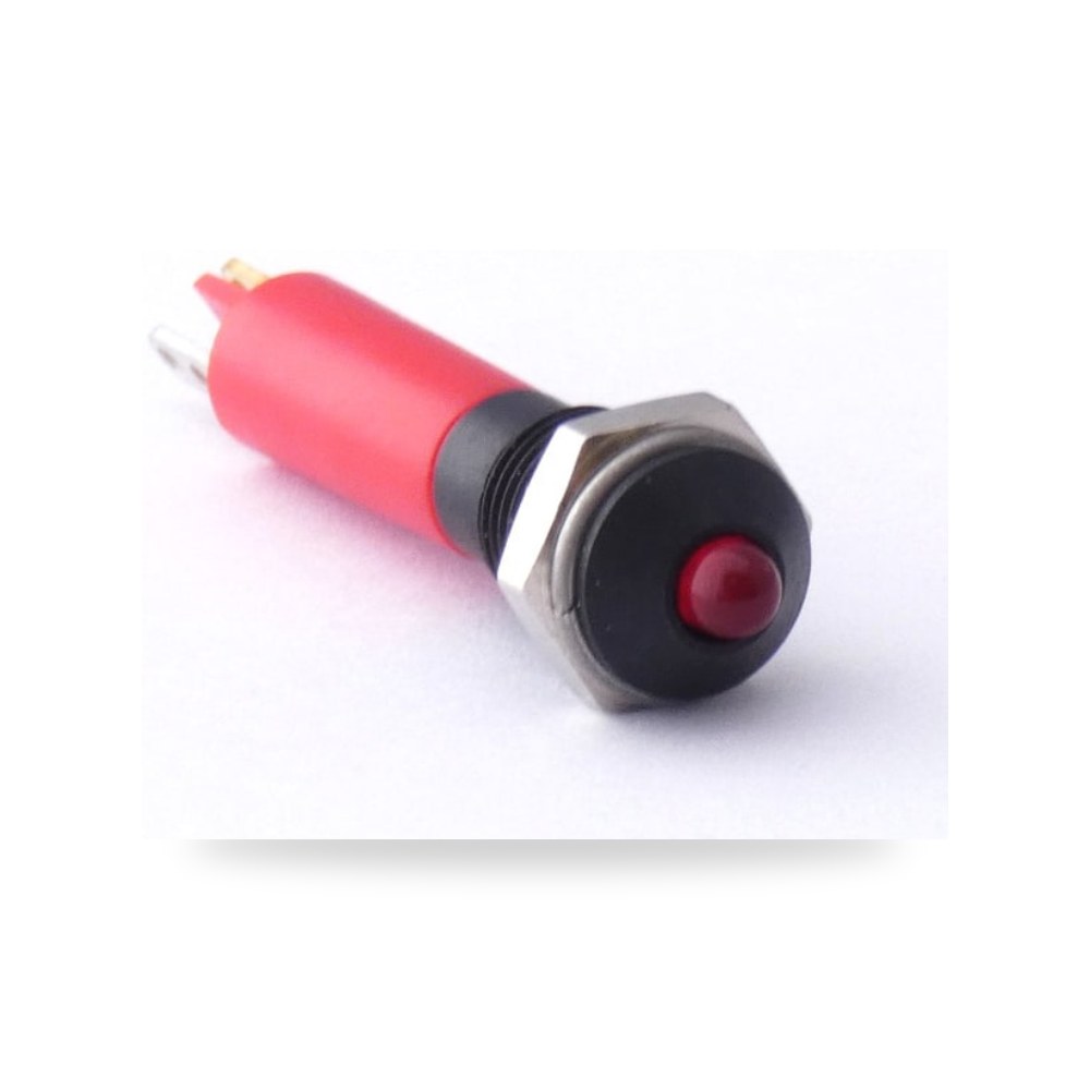 لمبة بيان وإشارة لوحات 12V أحمر 6 مم RS PRO ريمكو للتوريدات الصناعية (Reemco Industrial)