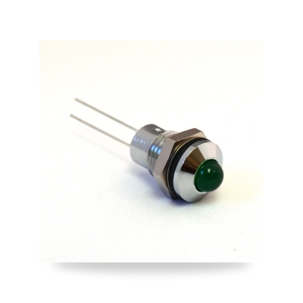لمبة بيان وإشارة لوحات 2.2V أخضر 8 مم RS PRO ريمكو للتوريدات الصناعية (Reemco Industrial)