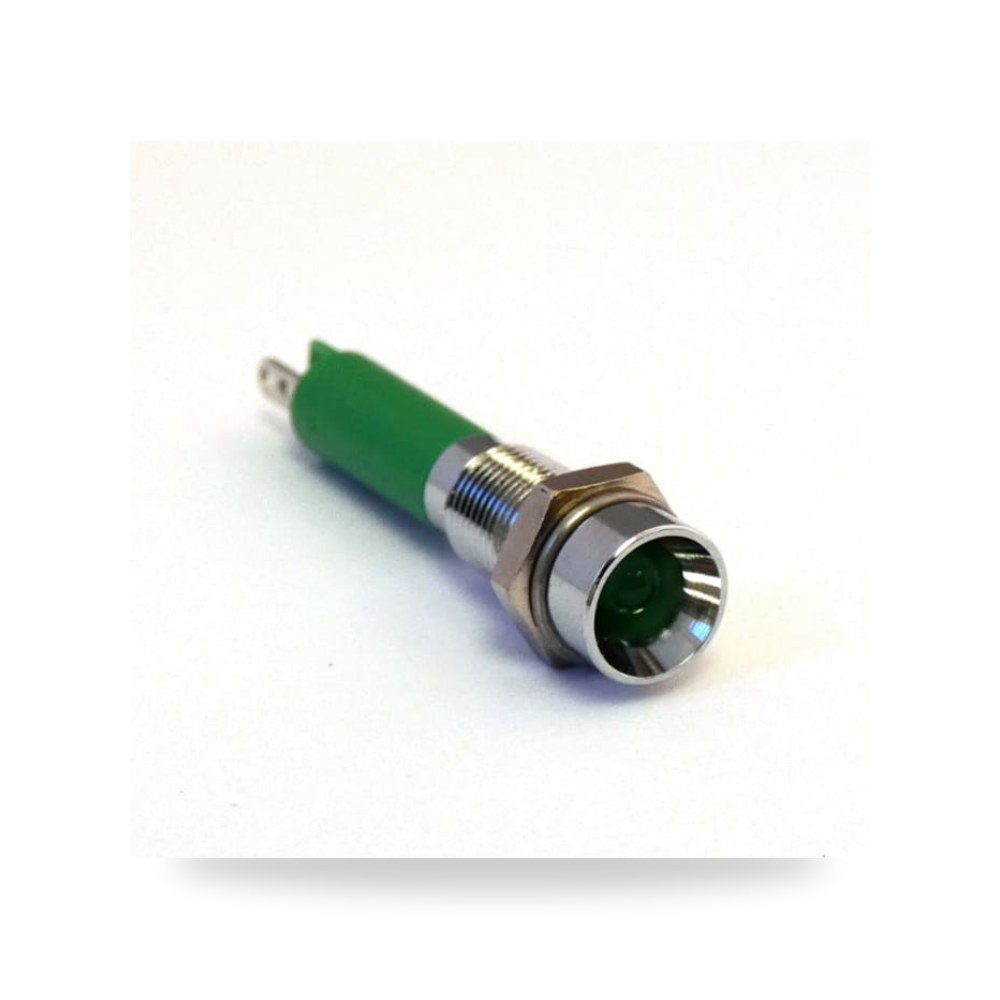 لمبة بيان وإشارة لوحات 12V أخضر فئة شاقة RS ريمكو للتوريدات الصناعية (Reemco Industrial)