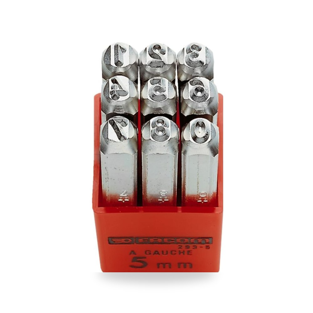 طقم سنبك وتخريم ودمغ معادن صلب 8 قطعة RS PRO ريمكو للتوريدات الصناعية (Reemco Industrial)
