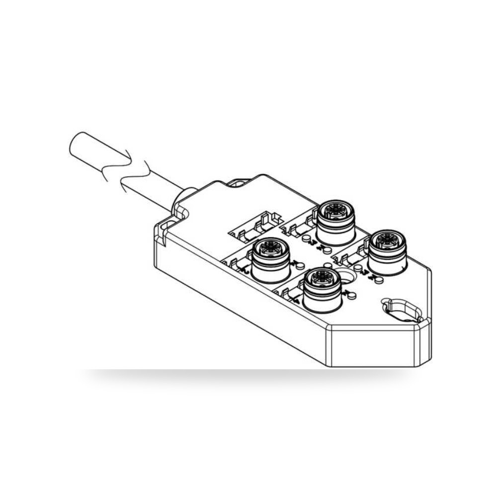 وحدة دخل وخرج صناعية 4 طراز احترافي RS PRO ريمكو للتوريدات الصناعية (Reemco Industrial)