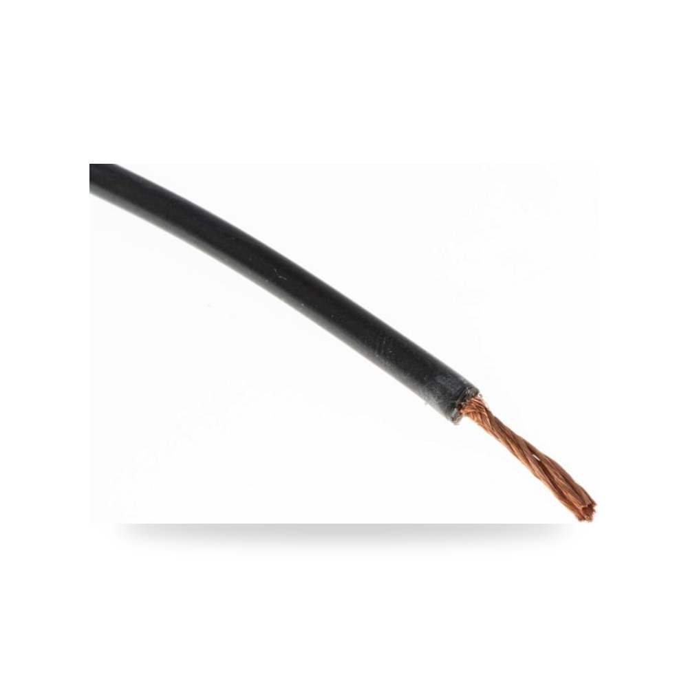 سلك توصيل مرن بوردات 15 AWG أسود 20 متر RS ريمكو للتوريدات الصناعية (Reemco Industrial) موديل