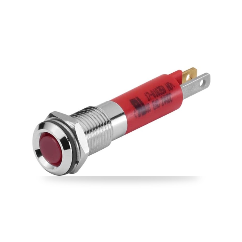لمبة بيان وإشارة لوحات 24V أحمر 8 مم صناعي RS ريمكو للتوريدات الصناعية (Reemco Industrial)