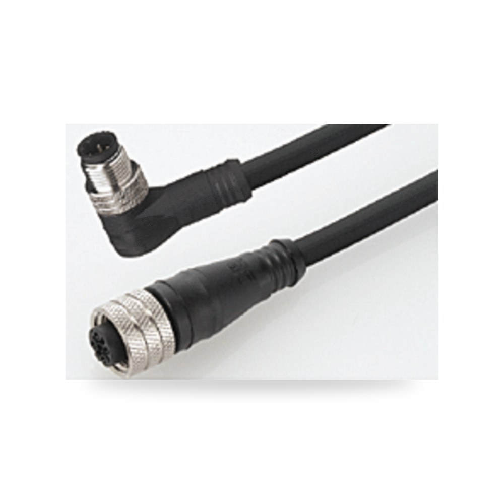 كابل توصيل حساسات ومشغلات M12 4 طراز B شاق RS ريمكو للتوريدات الصناعية (Reemco Industrial)