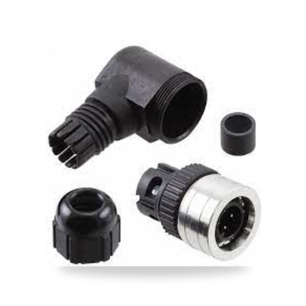 موصل دائري صناعي معتمد M12 4 أطراف كابل طراز ريمكو للتوريدات الصناعية (Reemco Industrial)