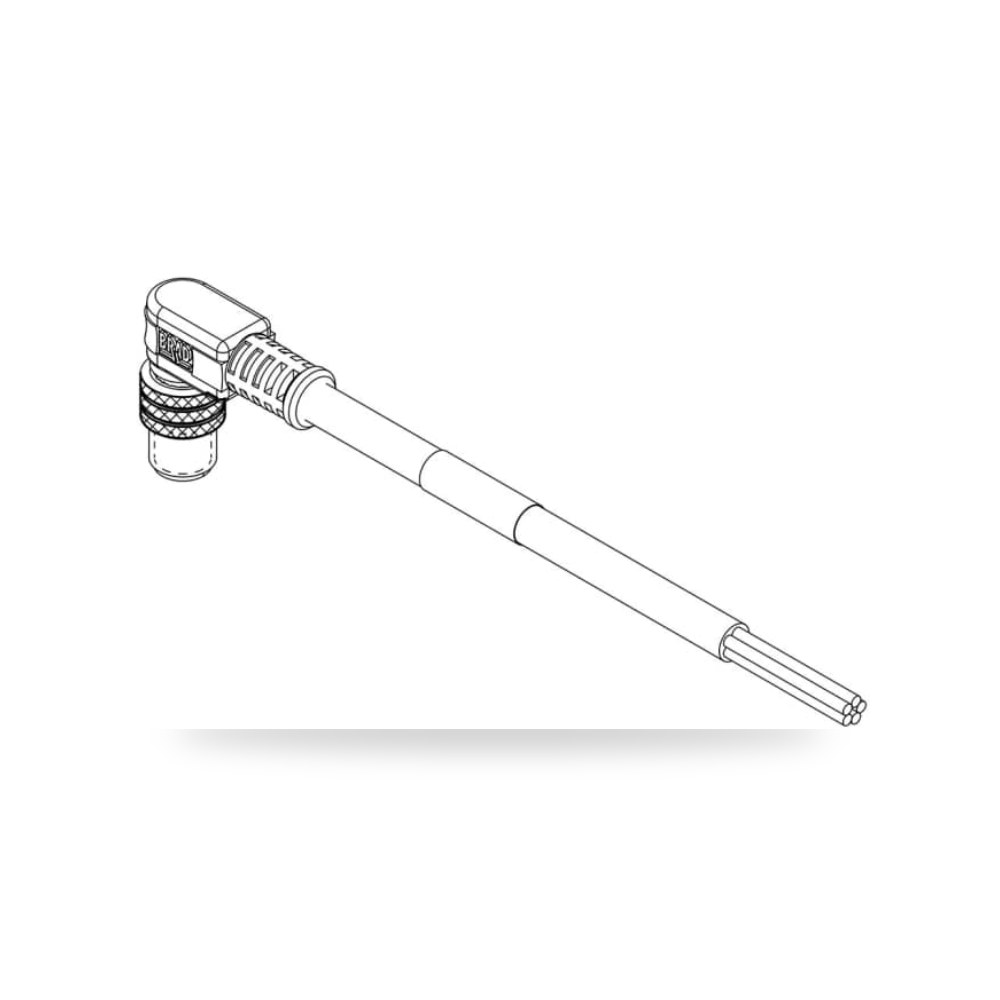 كابل توصيل حساسات ومشغلات M8 معتمد للماكينات ريمكو للتوريدات الصناعية (Reemco Industrial)