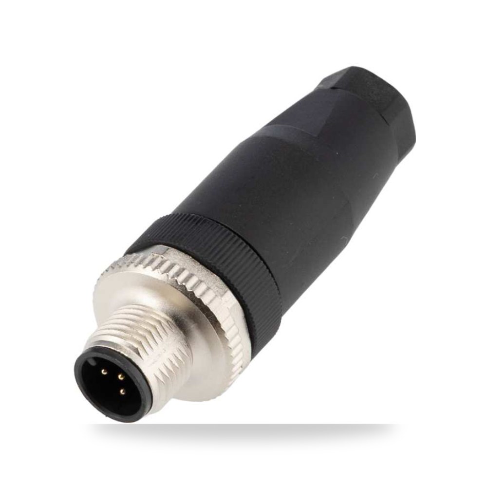 موصل دائري صناعي معتمد M12 5 أطراف كابل طراز ريمكو للتوريدات الصناعية (Reemco Industrial)