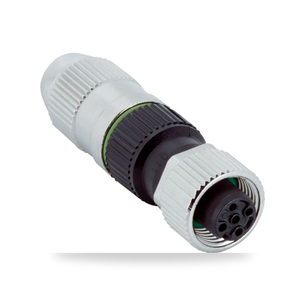 موصل دائري صناعي M12 4 أطراف كابل مطابق ريمكو للتوريدات الصناعية (Reemco Industrial) موديل