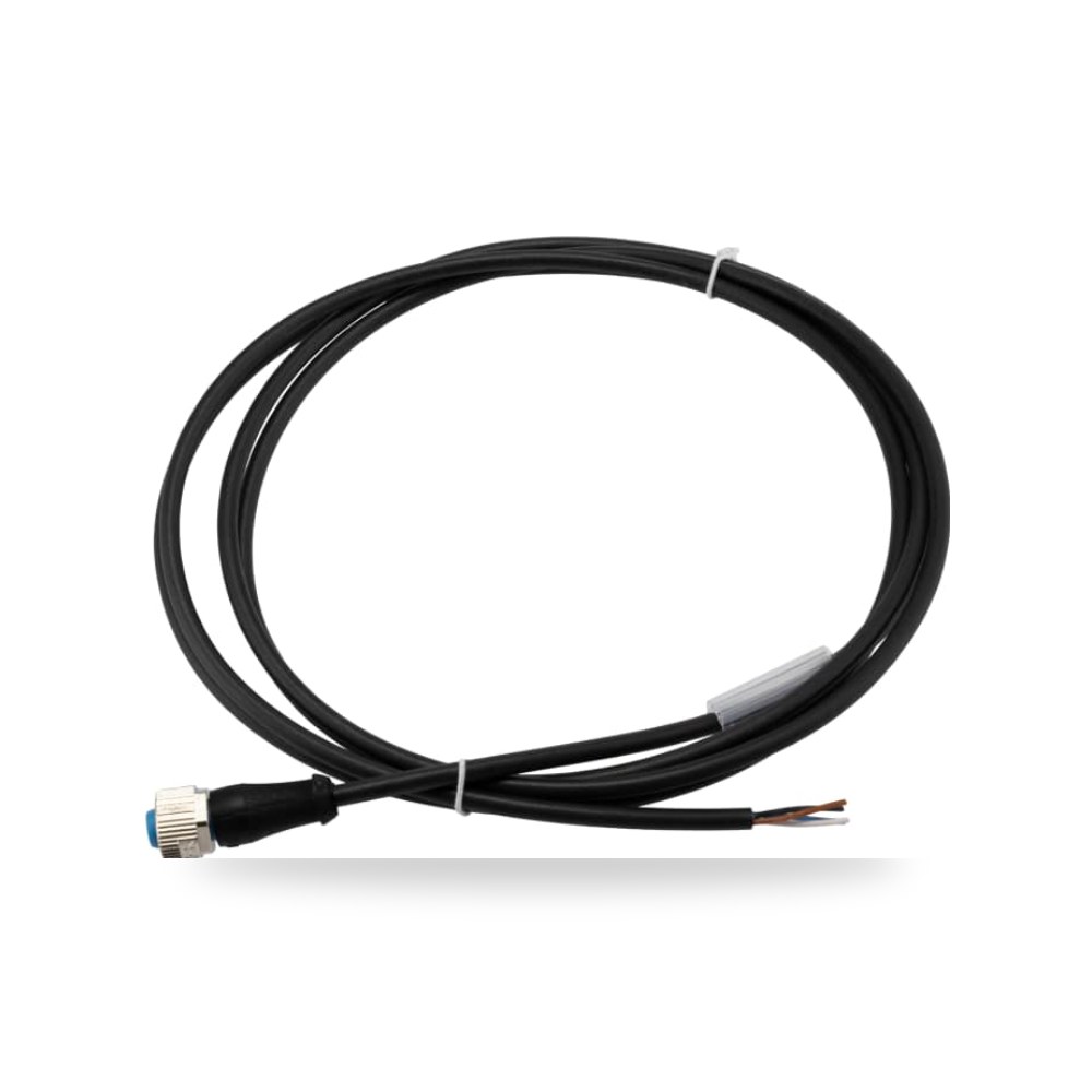 كابل توصيل حساسات ومشغلات M12 4 طراز G متين ريمكو للتوريدات الصناعية (Reemco Industrial)