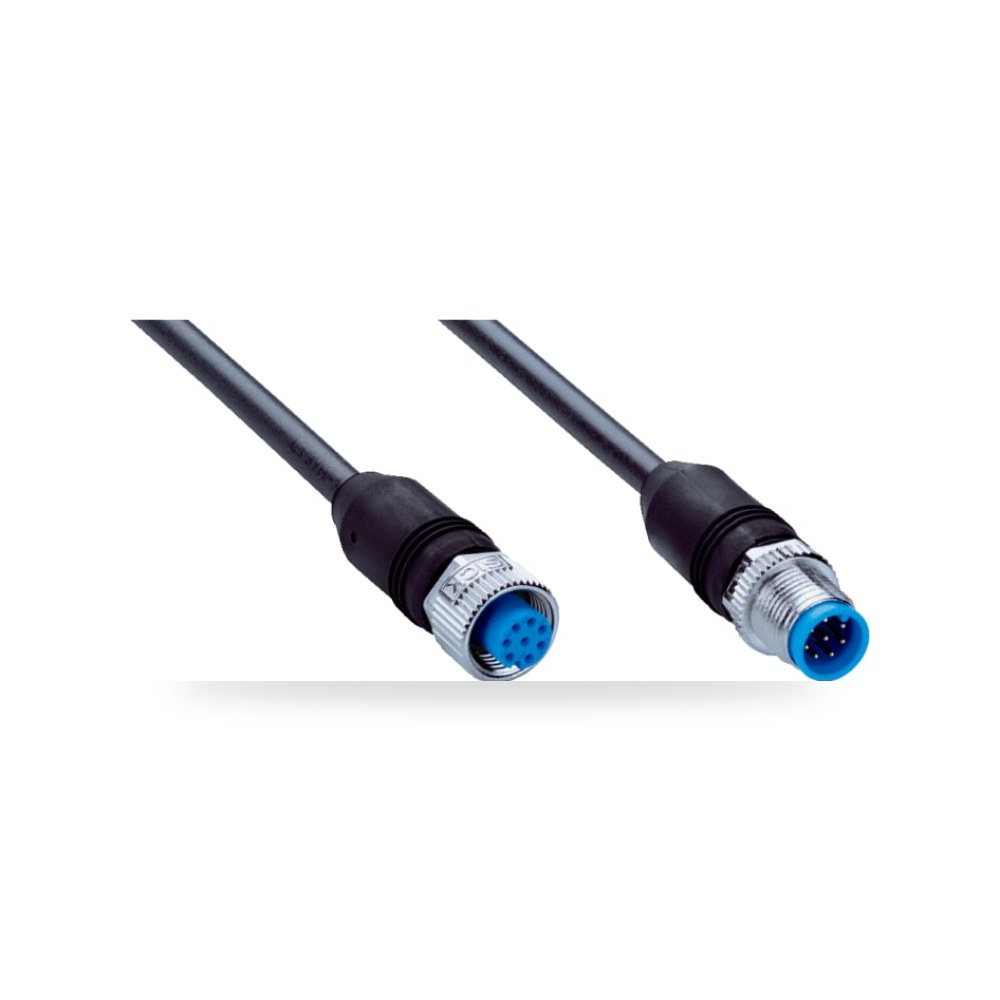 كابل توصيل حساسات ومشغلات 8 أطراف طراز E RS ريمكو للتوريدات الصناعية (Reemco Industrial)