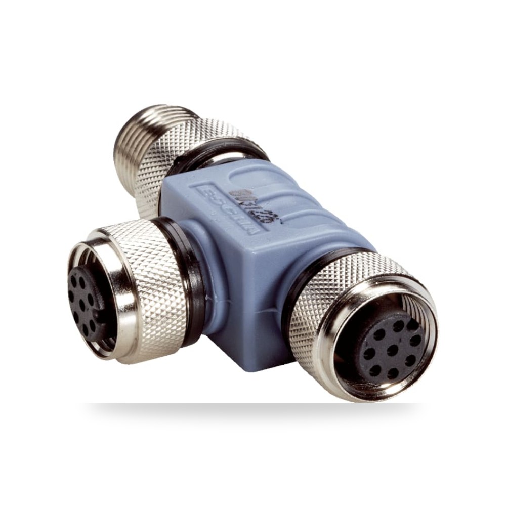 موصل دائري صناعي M12 8 أطراف ريمكو للتوريدات الصناعية (Reemco Industrial)