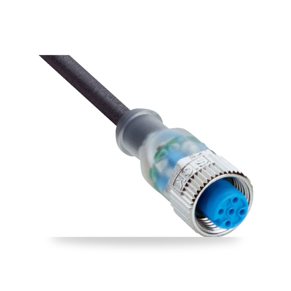 كابل توصيل حساسات ومشغلات M12 5 طراز A صناعي ريمكو للتوريدات الصناعية (Reemco Industrial)