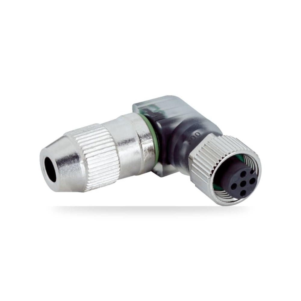 كابل توصيل حساسات ومشغلات M12 4 طراز N صناعي ريمكو للتوريدات الصناعية (Reemco Industrial)
