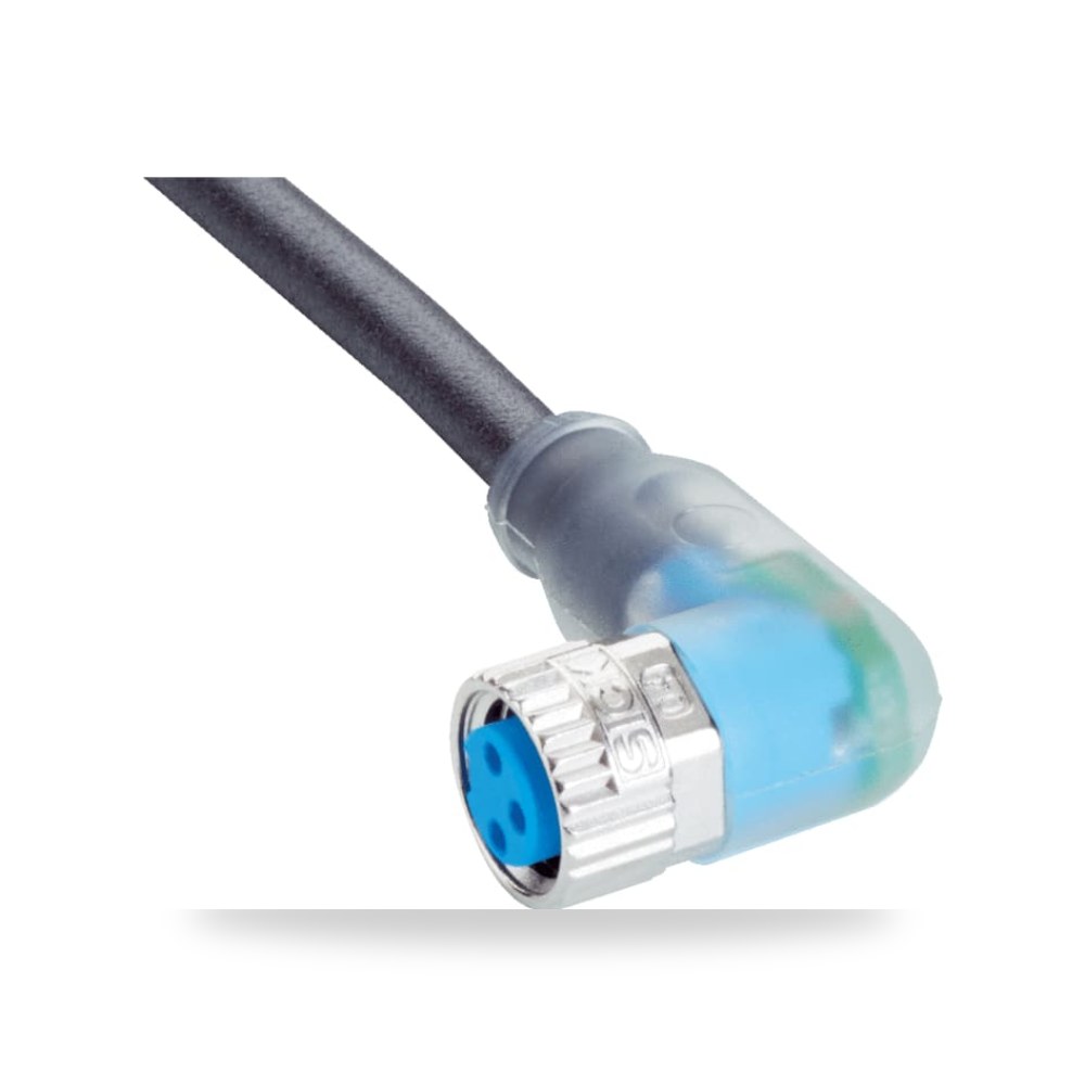 كابل توصيل حساسات ومشغلات M8 3 أطراف طراز X ريمكو للتوريدات الصناعية (Reemco Industrial)