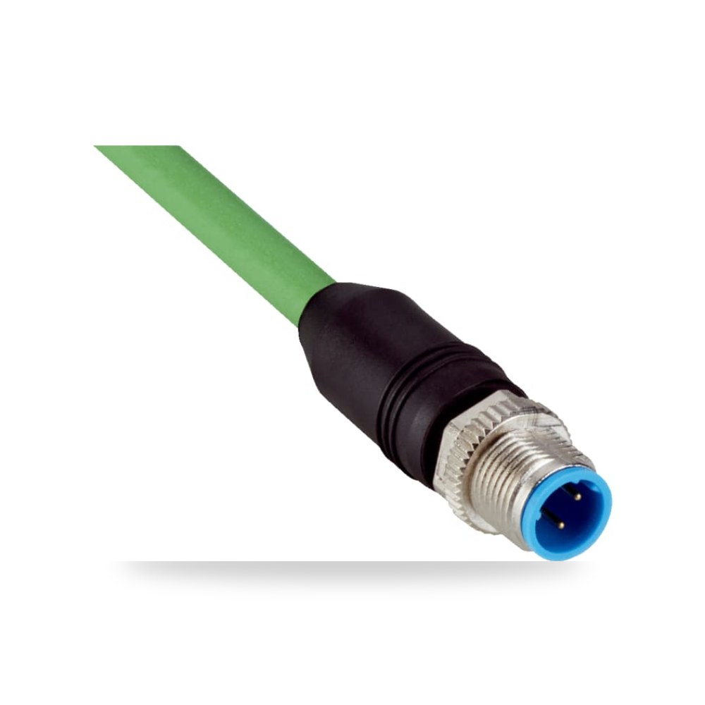 كابل توصيل حساسات ومشغلات M12 4 طراز R شاق RS ريمكو للتوريدات الصناعية (Reemco Industrial)