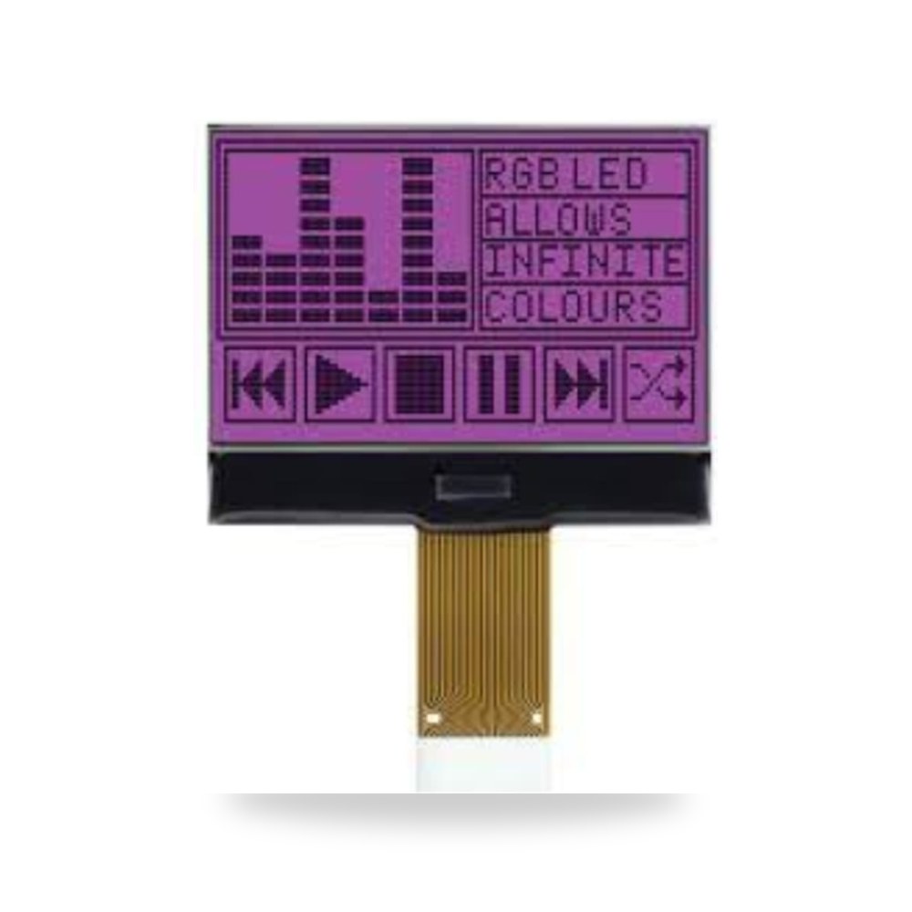شاشة عرض ملونة TFT LCD صناعية 128 × 64 RS PRO ريمكو للتوريدات الصناعية (Reemco Industrial)
