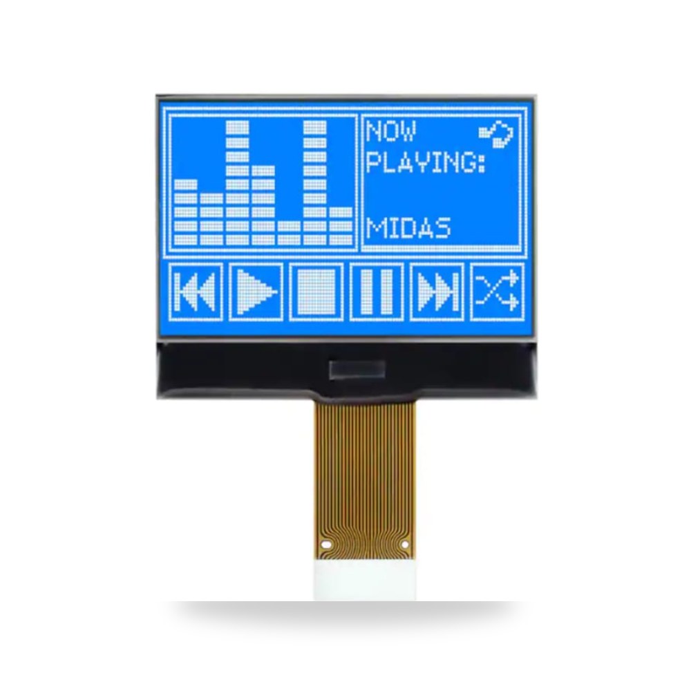 شاشة عرض ملونة TFT LCD صناعية 128 × 64 صناعي ريمكو للتوريدات الصناعية (Reemco Industrial)