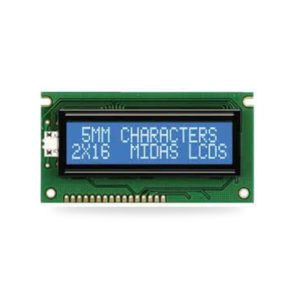 شاشة عرض ملونة TFT LCD صناعية 2 × 16 عالي ريمكو للتوريدات الصناعية (Reemco Industrial)