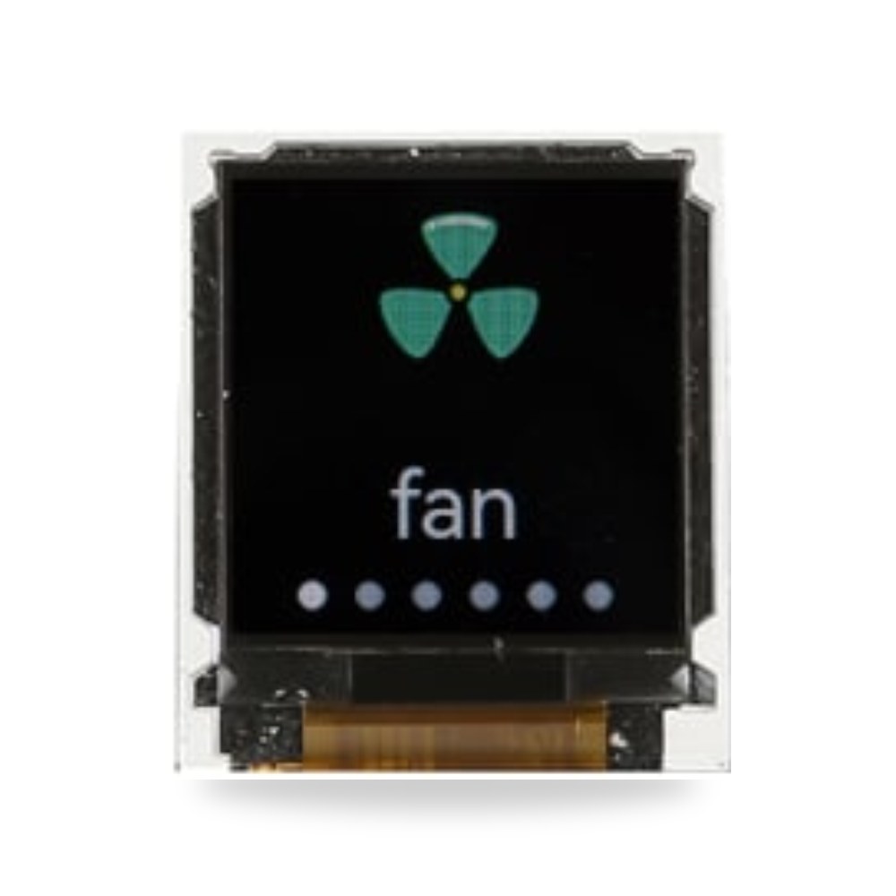 شاشة عرض ملونة TFT LCD صناعية 128 × 128 RS ريمكو للتوريدات الصناعية (Reemco Industrial)