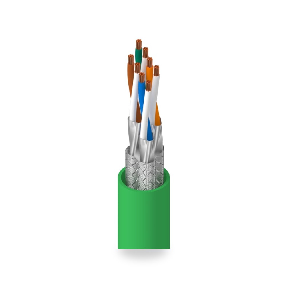 كابل شبكات إيثرنت CAT6A 100 متر فئة شاقة RS ريمكو للتوريدات الصناعية (Reemco Industrial)