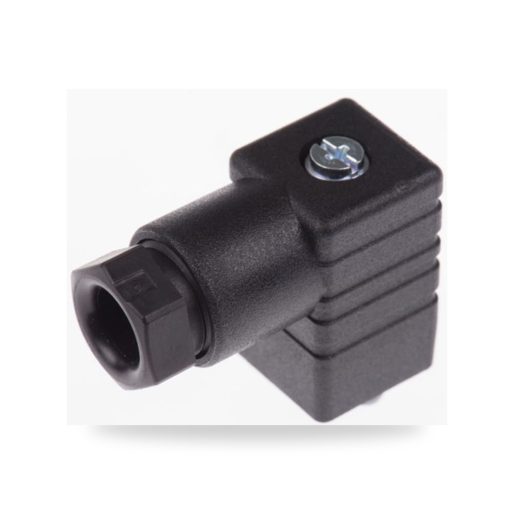فيش وموصل بوبينة صمام DIN 43650 230V طراز ريمكو للتوريدات الصناعية (Reemco Industrial)