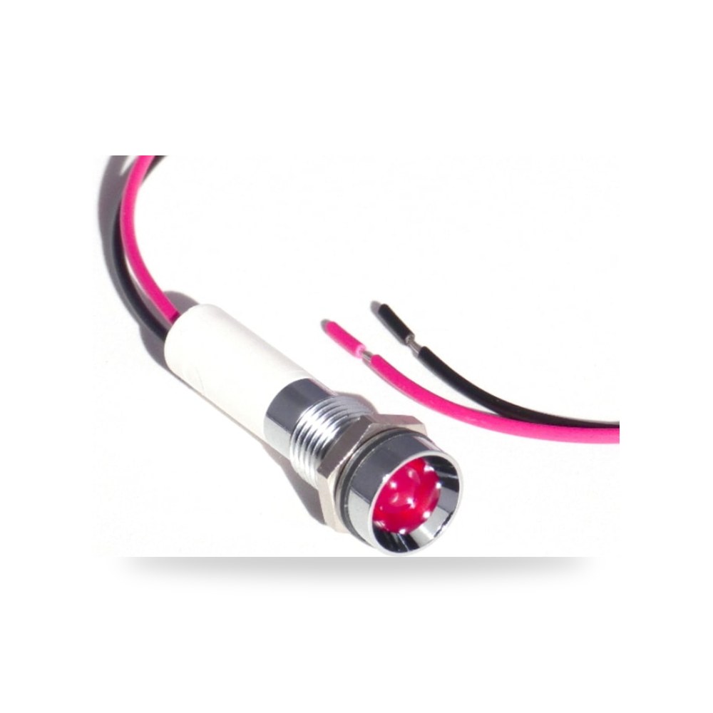 لمبة بيان وإشارة لوحات 24V أحمر فولاذي RS PRO ريمكو للتوريدات الصناعية (Reemco Industrial)