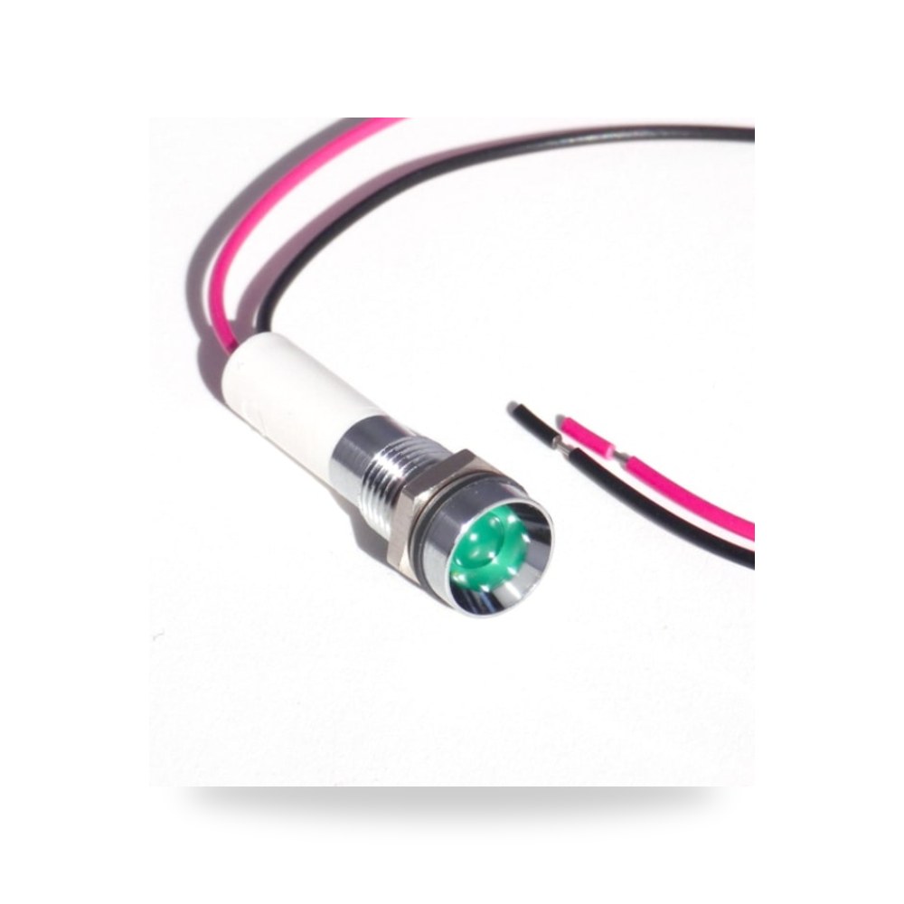 لمبة بيان وإشارة لوحات 12V DC أخضر تجهيز ريمكو للتوريدات الصناعية (Reemco Industrial)