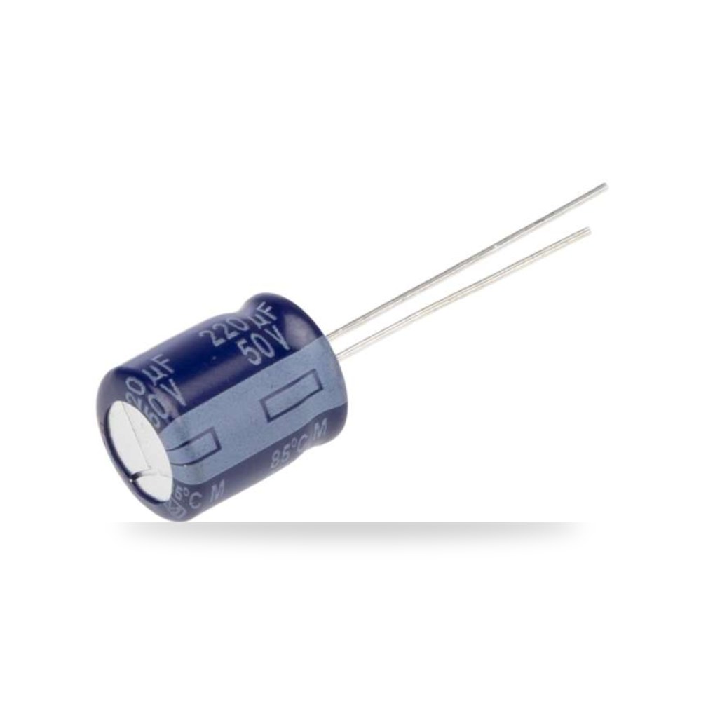 مكثف ألومنيوم إلكتروليتي 220 طراز B RS PRO ريمكو للتوريدات الصناعية (Reemco Industrial)