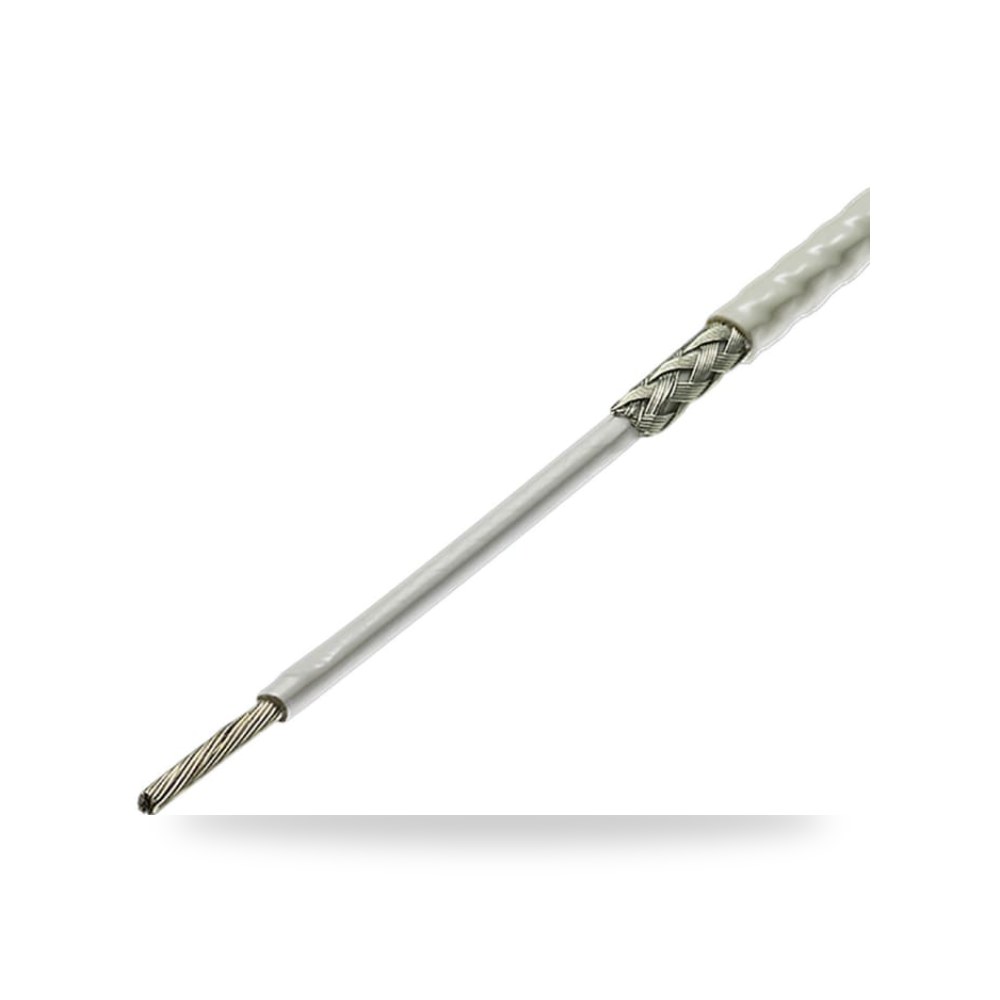 سلك توصيل مرن بوردات 22 AWG أبيض 100 طراز ريمكو للتوريدات الصناعية (Reemco Industrial)