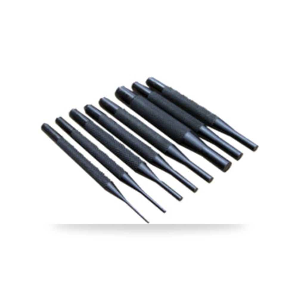 طقم سنبك وتخريم ودمغ معادن صلب 8 قطعة صناعي ريمكو للتوريدات الصناعية (Reemco Industrial)