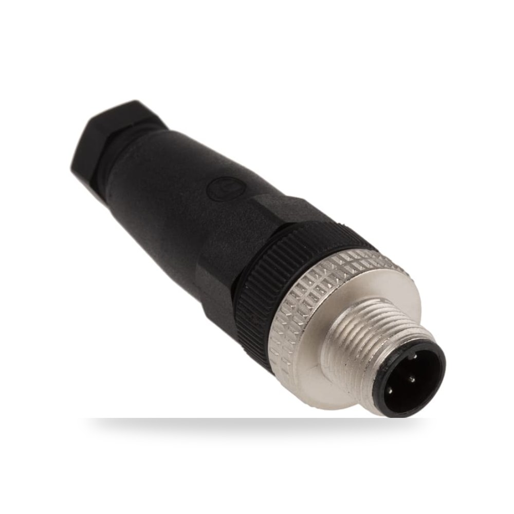 موصل دائري صناعي معتمد M12 4 أطراف كابل طراز ريمكو للتوريدات الصناعية (Reemco Industrial)