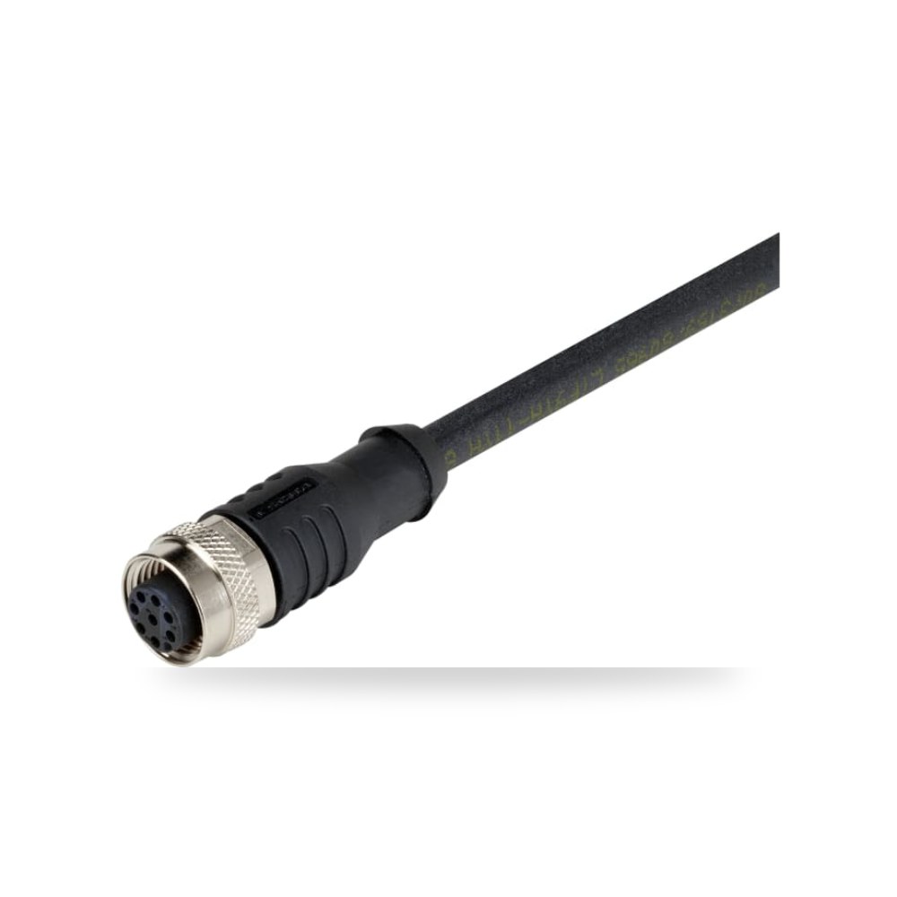 كابل توصيل حساسات ومشغلات M12 8 طراز C RS PRO ريمكو للتوريدات الصناعية (Reemco Industrial)
