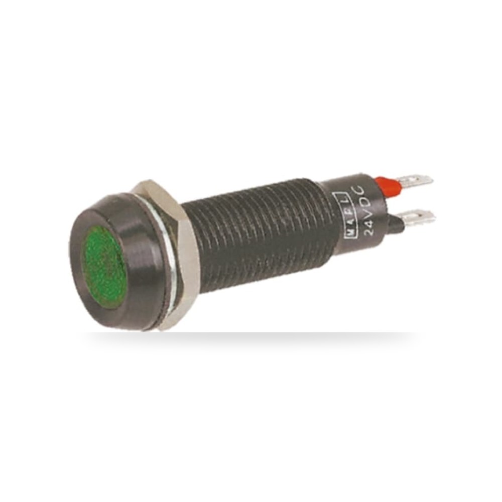 لمبة بيان وإشارة لوحات 28V DC أخضر طراز ريمكو للتوريدات الصناعية (Reemco Industrial)