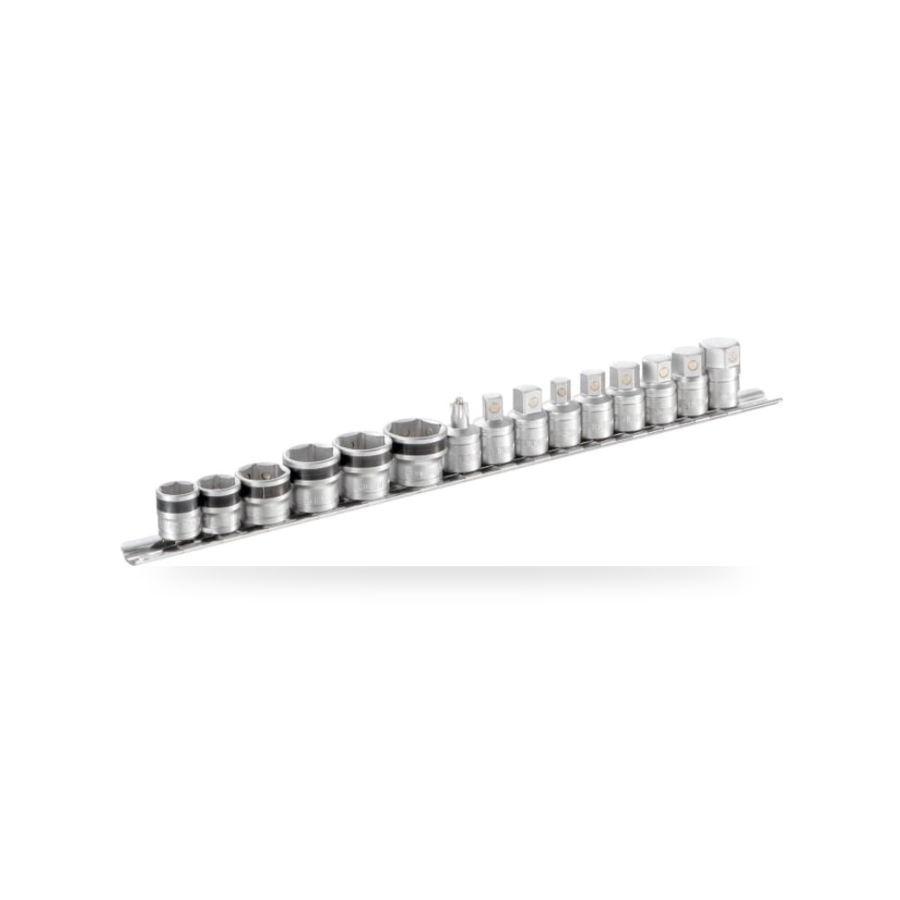 طقم لقم ومفاتيح بكس وسيستم 15 قطعة درايف 3 - 8 ريمكو للتوريدات الصناعية (Reemco Industrial)
