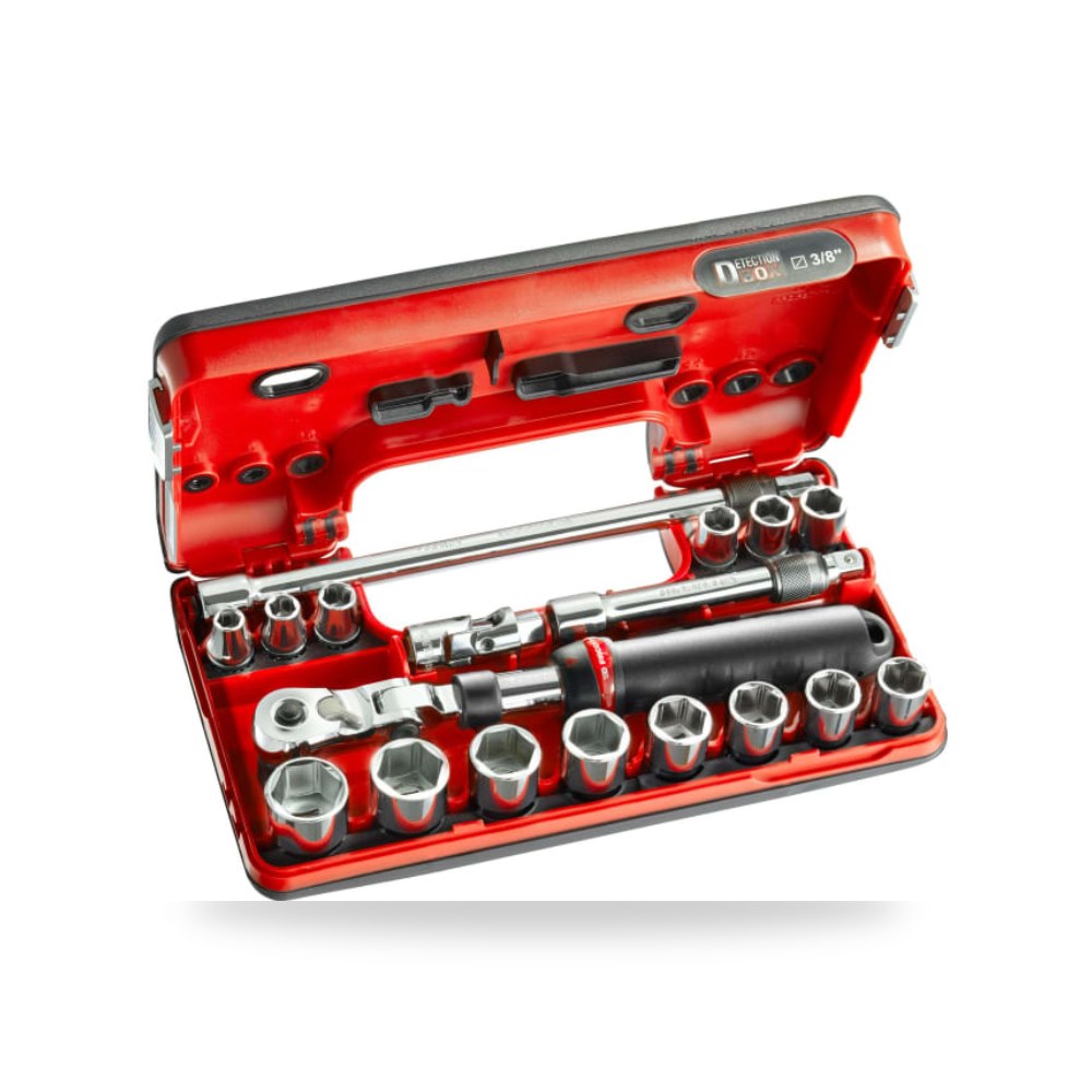 طقم لقم ومفاتيح بكس وسيستم 18 طراز احترافي RS ريمكو للتوريدات الصناعية (Reemco Industrial)